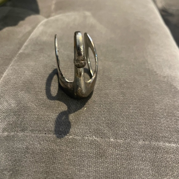 Vintage silver plated napkin rings set of 8 circa 1995 - Picture 2 of 4